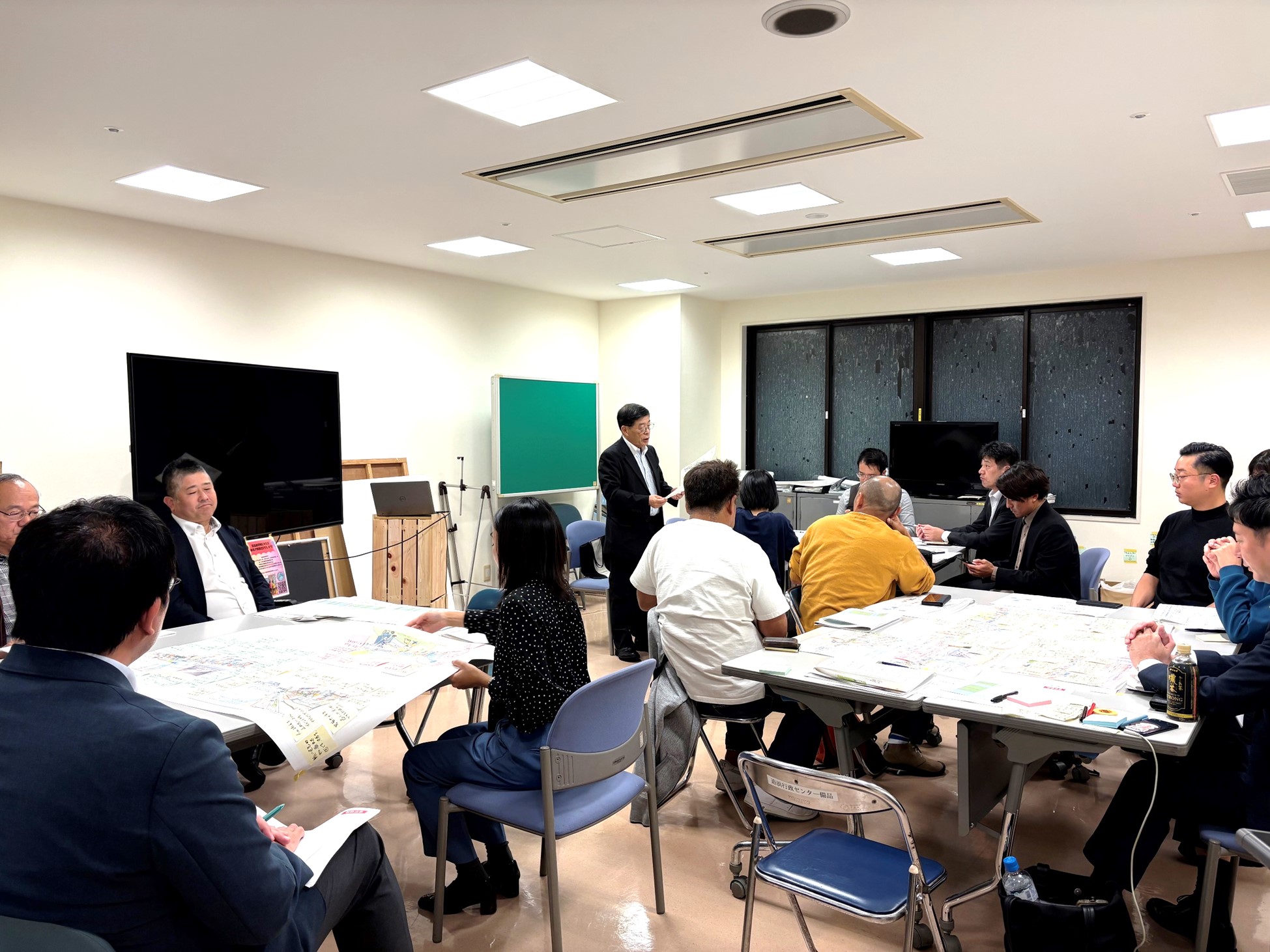 ワークショップの結果は参加者全員で共有して進めました